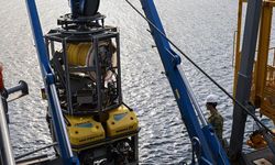 AA, Girne açıklarında batan gemiye ilişkin arama kurtarma çalışmalarını TCG Alemdar'da görüntüledi