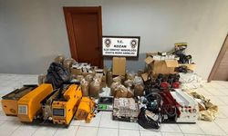 Adana'da 44 bin 300 makaron ve 198 kilogram tütün ele geçirildi