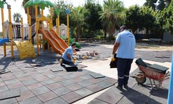 Akdeniz ilçesinde park ve yeşil alanlar yenileniyor