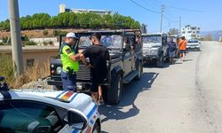 Antalya'da safari araçları denetlendi