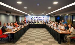 Antalya'da tarımda ve turizmde su yönetimi değerlendirildi