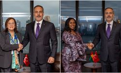 Bakan Fidan Venezuelalı, El Salvadorlu ve Gine Bissaulu mevkidaşlarıyla New York'ta görüştü