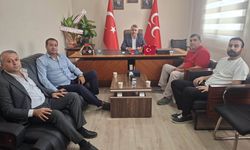HASİAD’dan MHP Hatay İl Başkanı Metin Taşçı’ya Ziyaret