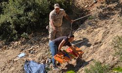 Hatay'da uçuruma yuvarlanan motosikletin sürücüsü hayatını kaybetti