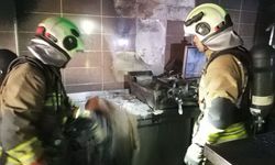 İskenderun'da iş yerinde çıkan yangın söndürüldü