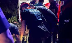 Kahramanmaraş'ta bataklığa saplanan kişi kurtarıldı
