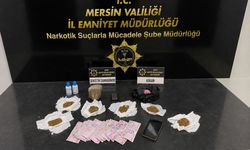 Mersin'de uyuşturucu operasyonunda yakalanan 2 şüpheli tutuklandı