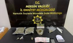 Mersin'de uyuşturucu operasyonunda yakalanan 4 zanlı tutuklandı