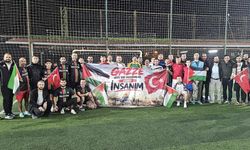 Antalya'da 'Filistin Dayanışma Futbol Turnuvası' düzenlendi