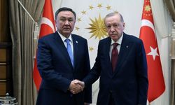 Cumhurbaşkanı Erdoğan, TDT Genel Sekreteri Ömüraliyev'i kabul etti