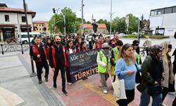 Isparta'da görme engelliler için farkındalık etkinliği düzenlendi