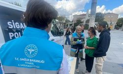 İstanbul'da tütünle mücadele için kurulan özel ekip sigarayı bırakmak isteyenler için sahada