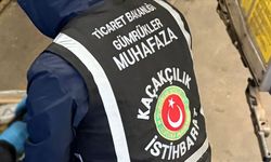 İzmir'de kaçak makaron üretimi yapılan fabrikada 125,5 milyon liralık eşyaya el konuldu