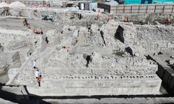 Konya'da tarihi Larende Kapısı ve sur duvarları gün yüzüne çıkarılıyor