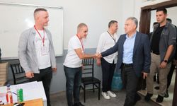 Mersin İl Emniyet Müdürü Fahri Aktaş MTSO komite seçimlerindeki tedbirleri inceledi