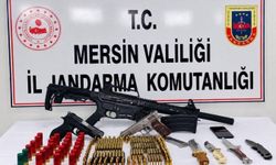 Mersin'de evinde silah ele geçirilen şüpheli tutuklandı