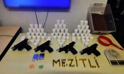 Mersin'de uyuşturucu ve ruhsatsız silah operasyonunda yakalanan 3 zanlıdan 1'i tutuklandı