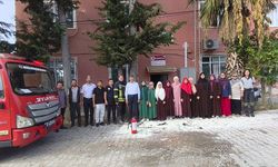 Mersin'de yangın tatbikatı yapıldı