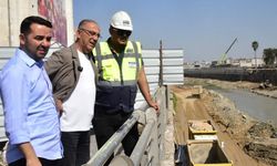 Asi Nehri Islah ve Köprü Çalışmalarına Yerinde İnceleme