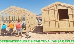 Depremzedelere Sıcak Yuva; “Ahşap Evler”