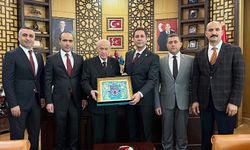 MHP İl Başkanlığı, Bahçeli’yi Ziyaret Etti