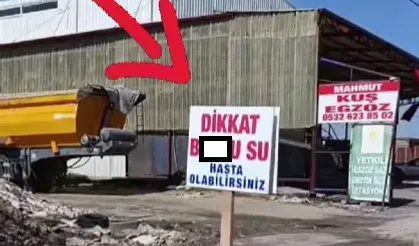 Antakya'da Gündem Olan Tabela: "Dikkat B...lu Çukur, Hasta Olabilirsiniz!"