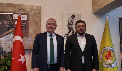 Ümit Özdağ’dan Hatay Gazeteciler Cemiyeti’ne Ziyaret