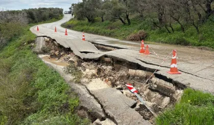 Hataylılara Uyarı: Altınkaya-Büyükburç Arasında Yol Çöktü!