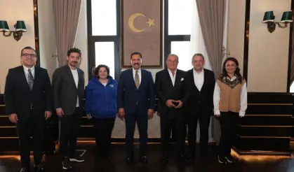 Fatih Terim'den Vali Masatlı'ya Ziyaret