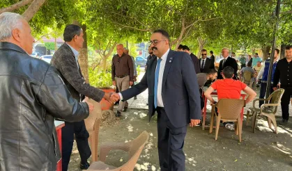 Prof. Dr. Aydos Dörtyol’da Halkın Derdini Dinledi