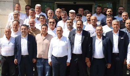 HTSO Başkan Adayı Ahmet Bünyamin Yavuz’dan Başkan Rıfat Sarı’ya Ziyaret