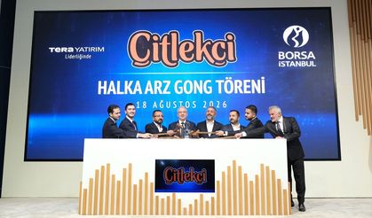 Borsa İstanbul'da gong Çitlekçi için çaldı