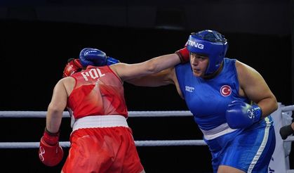 Milli boksör Havvanur Kethüda, Avrupa Şampiyonası'nda nakavtla finale yükseldi