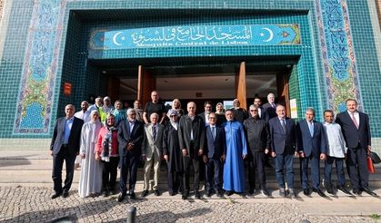TBMM Başkanı Kurtulmuş, Portekiz'deki Müslüman toplumun temsilcileriyle bir araya geldi