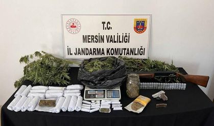 Mersin'de uyuşturucu operasyonunda yakalanan 4 zanlı tutuklandı