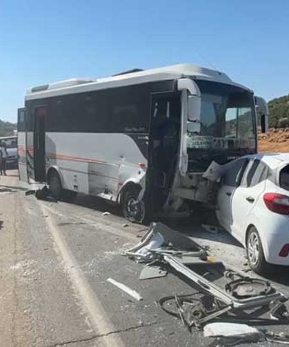 Hatay-Gaziantep Yolunda Feci Kaza