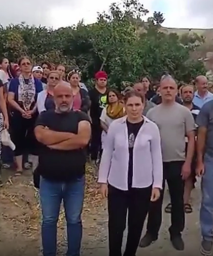 Samandağ'da Vatandaşlar Toprak Nöbetinde! "Toprağımızı Vermeyeceğiz"
