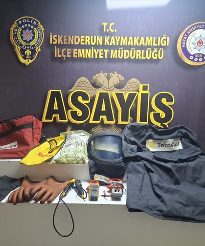 İskenderun'da Hırsızlık Şüphelisi Yakalandı