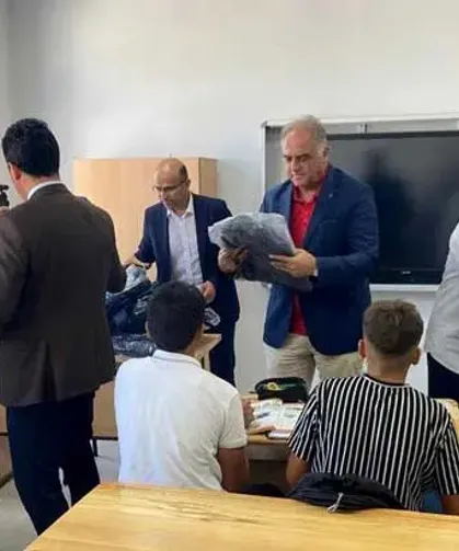 TKDK'dan Hatay’daki Öğrencilere Kırtasiye Yardımı
