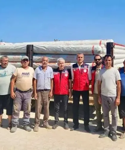 Hataylı Üreticilere Sera Örtüsü Dağıtımı