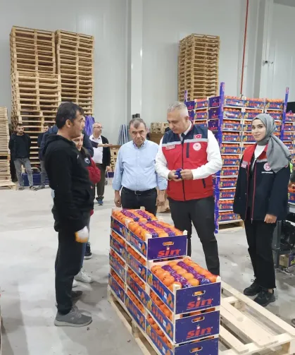 Antakya’da Paketleme Tesislerine Denetim