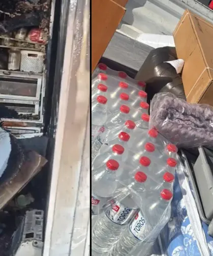 Hatay’ın Çilem Ablası Yangın Mağduru Depremzedelerin Yanında