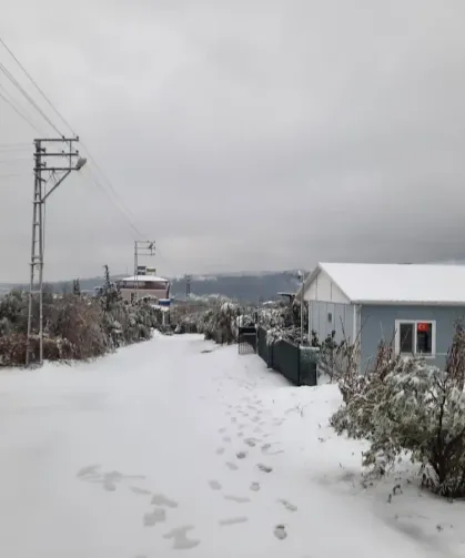 Hatay Güne Kar Sürpriziyle Uyanacak !