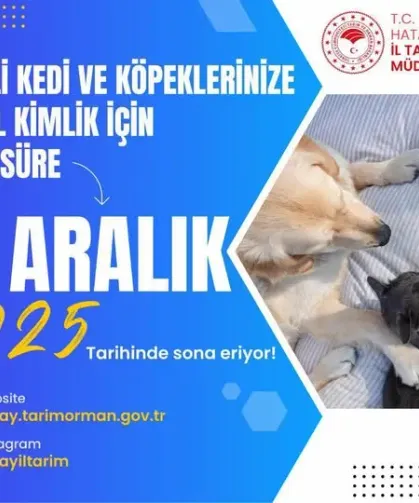 Hatay'da Dijital Kimlik İçin Son Gün 31 Aralık!