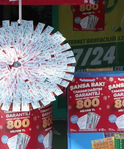 Hatay’da Milli Piyango Biletlerine Yoğun İlgi