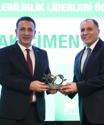 OYAK Çimento’ya “Sürdürülebilirlik Liderleri” Ödülü