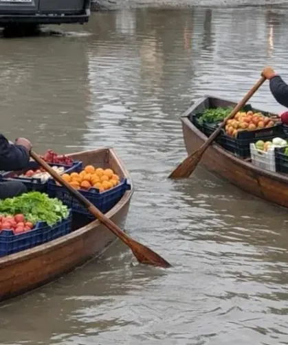 Antakya Sebze Hali Yolu Göle Döndü: Vatandaşlar Özel Görsel Hazırladı!