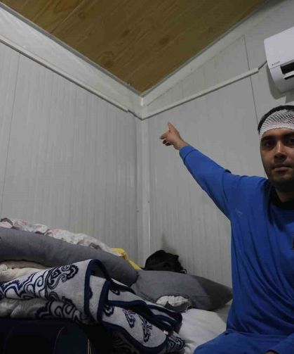 Hatay'da Kafasına Yorgun Mermi İsabet Etti, Kabusu Yaşadı!