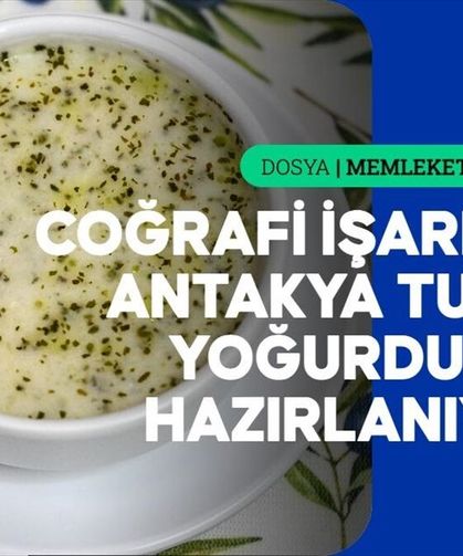 Hatay'ın Tescilli Lezzeti Tuzlu Yoğurt Çorbası Nasıl Hazırlanıyor?