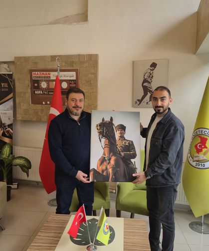 Fotobella İşletmecisi Poyraz Çelik’ten Mazman Medya'ya Anlamlı Ziyaret